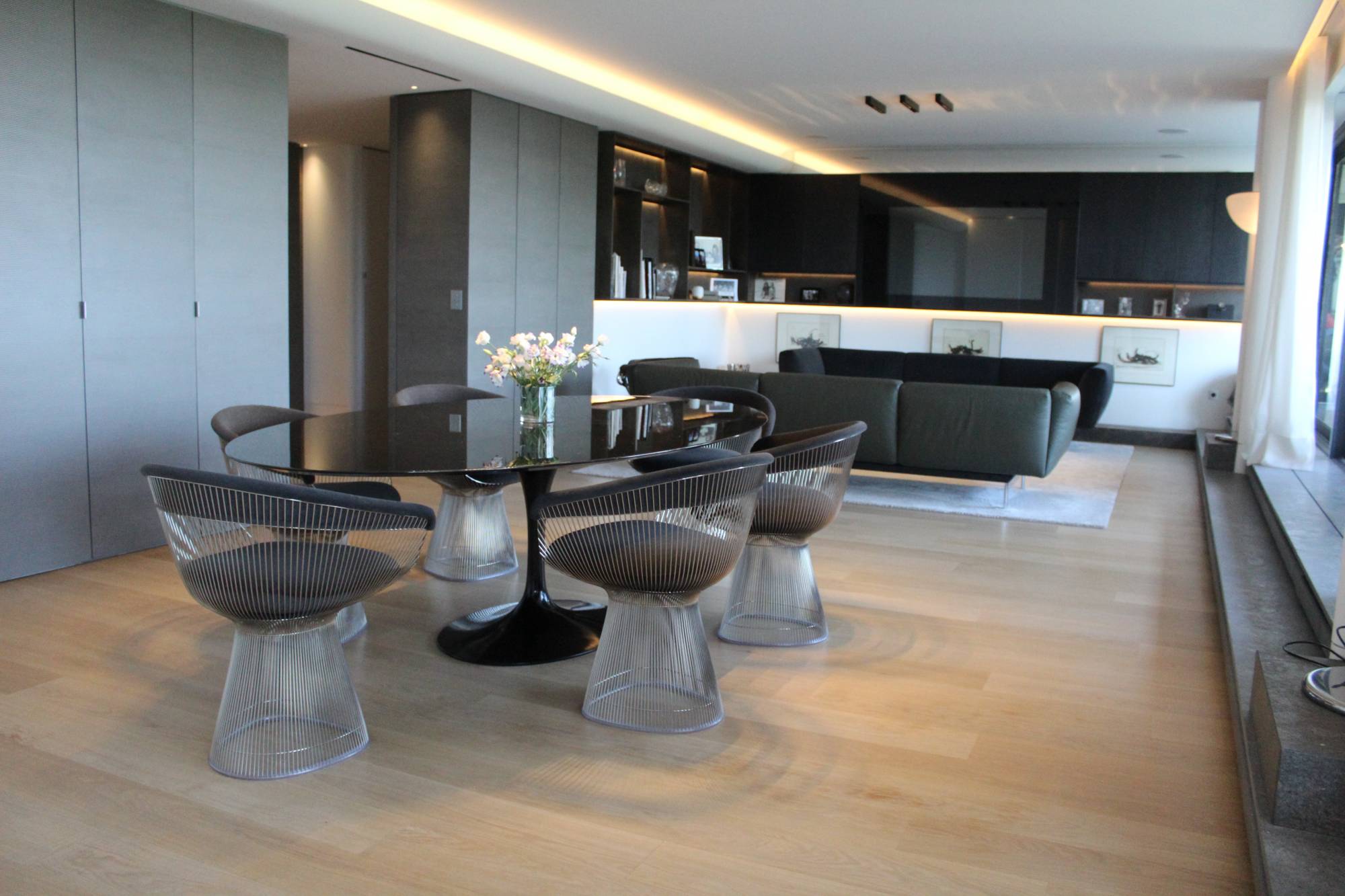 Appartement Saint-Didier-au-Mont-d’Or : Mobilier 100% Knoll par Arrivetz Lyon