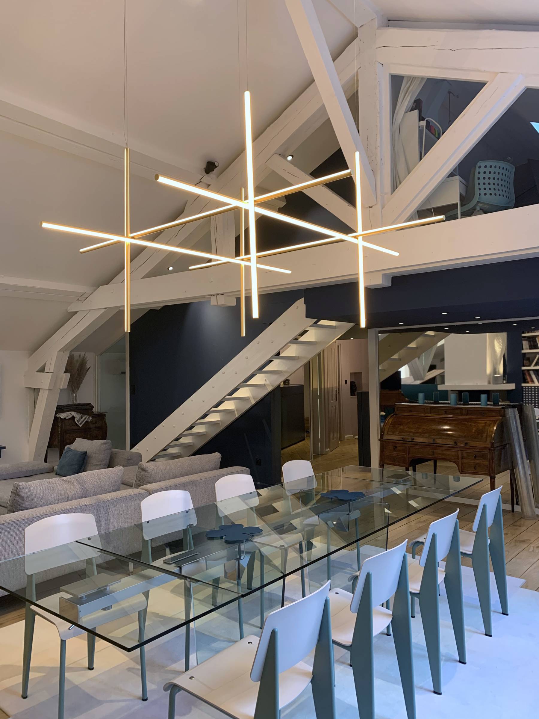 Décoration complète Loft design à Lyon 4ème par Arrivetz