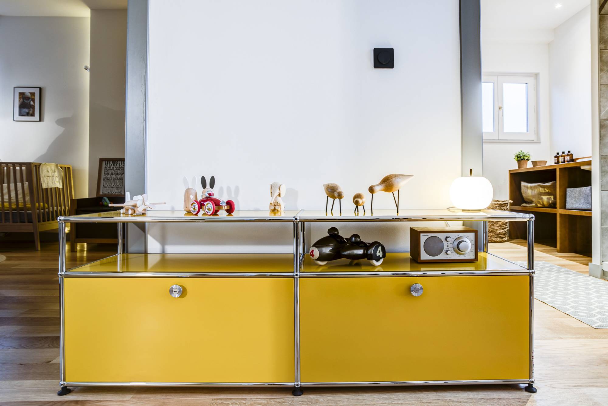 Appartement Duplex à Lyon Meublé par Arrivetz – Design Vitra, Knoll et Flos