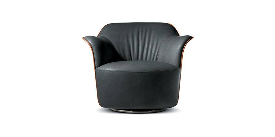 Fauteuil AIDA Poltrona Frau : Mobilier Design et Confort à Lyon