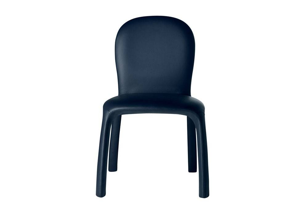 Chaise AMELIE en Cuir Pelle Frau® - Mobilier Haut de Gamme à Lyon