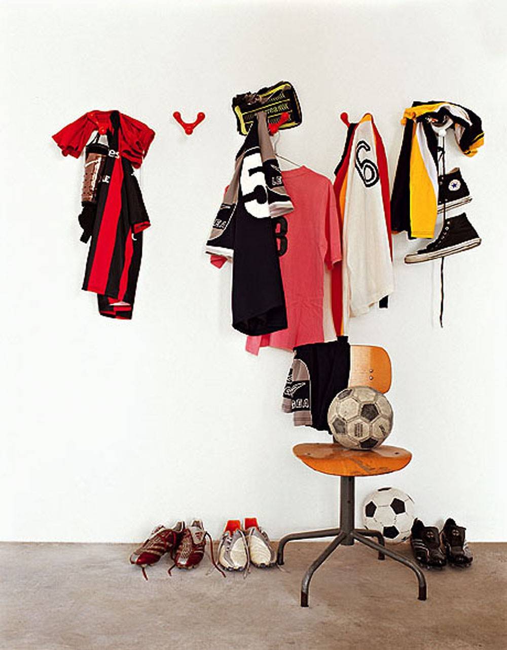 porte manteau mural à valence