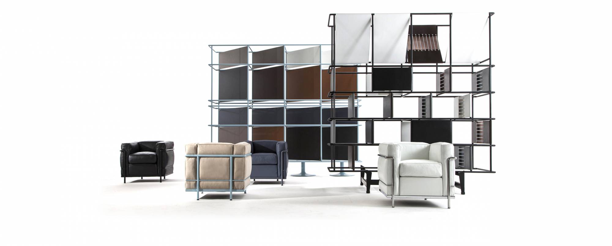 Fauteuil LC2 Arrivetz Lyon : Design Iconique en Cuir et Tissu