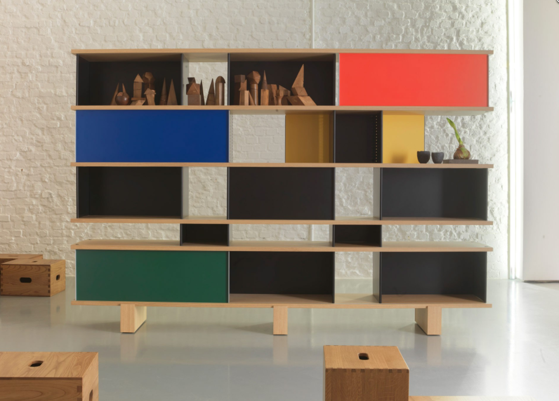 COMPOSITION NUAGE Réédition Charlotte Perriand chez Arrivetz : Bibliothèques et Meubles Modulables à Lyon