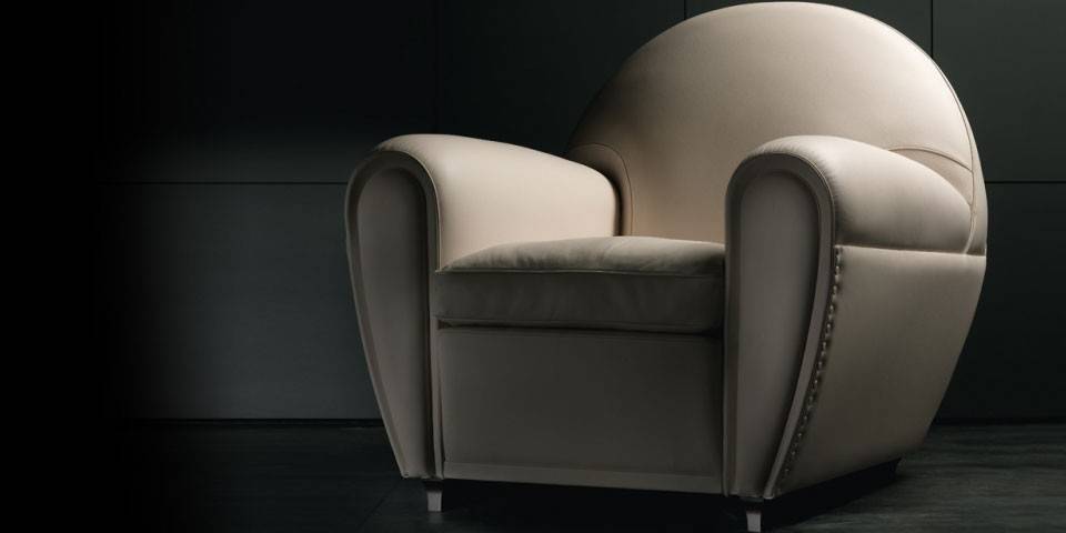 Fauteuil NEW DEAL Poltrona Frau 904 Réédition – Mobilier Design et Cuir SC à Lyon