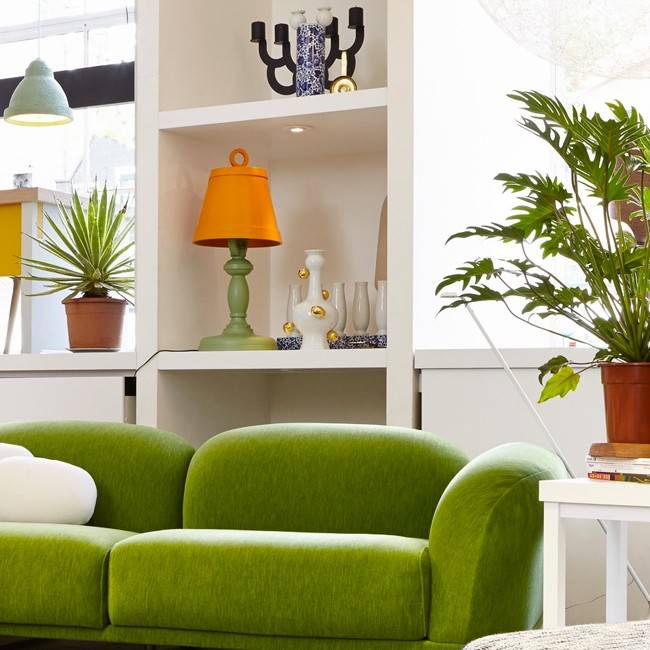 PAPER TABLE LAMP PATCHWORK