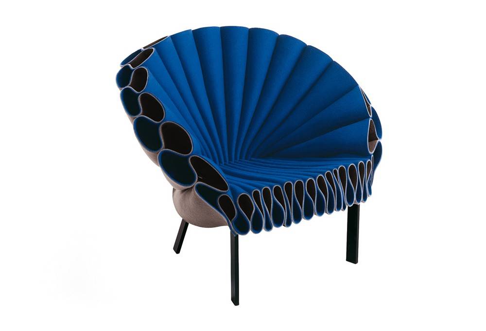 Fauteuil Peacock Cappellini : Mobilier de Designer à Lyon par Arrivetz