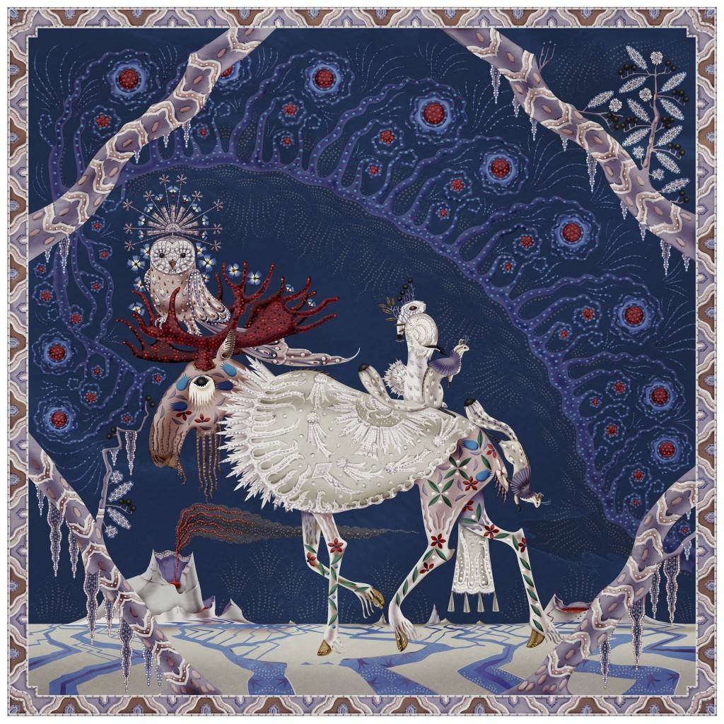Tapis Design Moooi POLAR BYZANTINE par Klaus Haapaniemi à Lyon