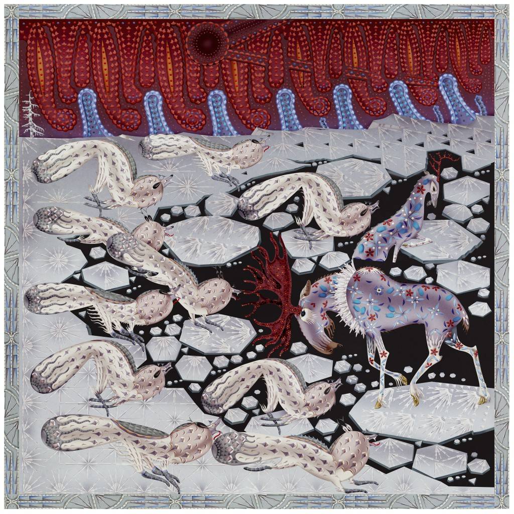 Tapis Design Moooi POLAR BYZANTINE par Klaus Haapaniemi à Lyon