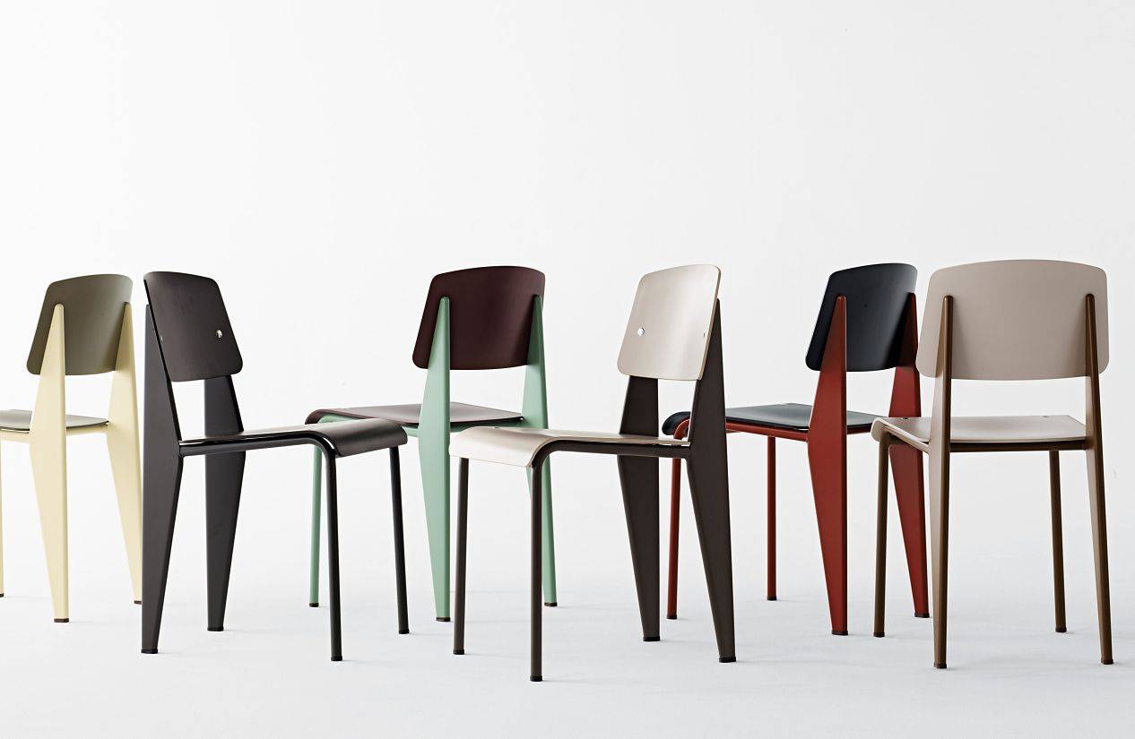 chaise design Jean Prouvé Lyon