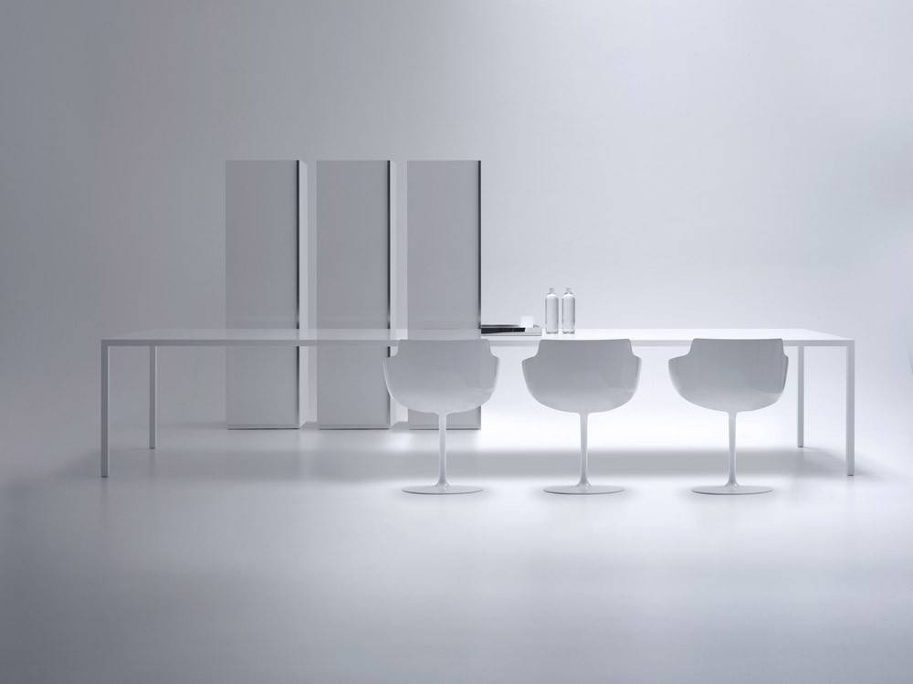 table blanche monomatiere à Geneve