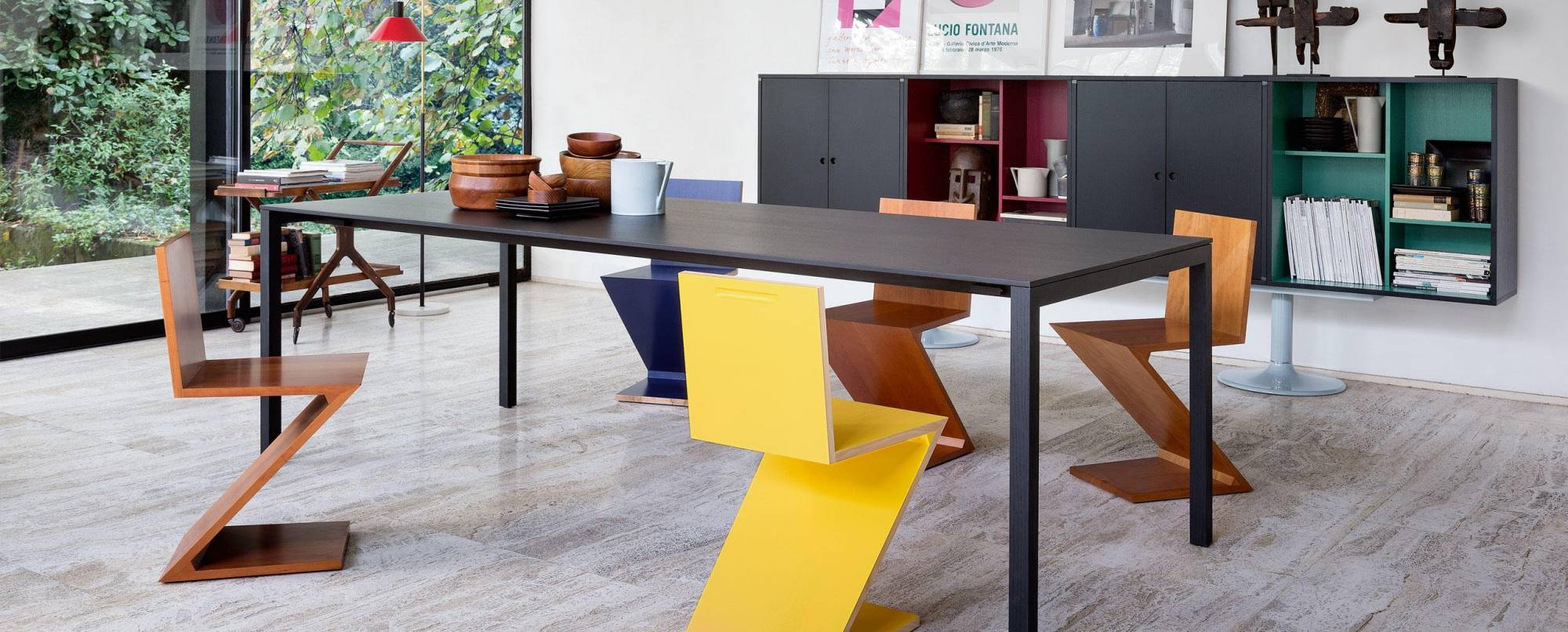 zig zag chaise cassina