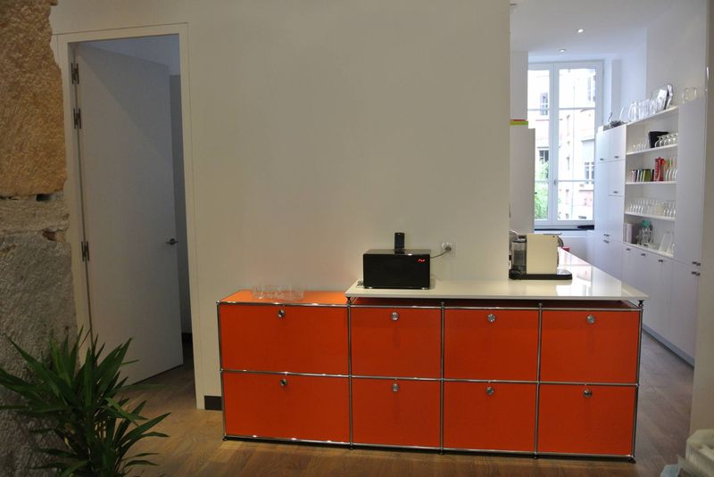 Aménagement de cuisine sur mesure à Lyon avec USM HALLER