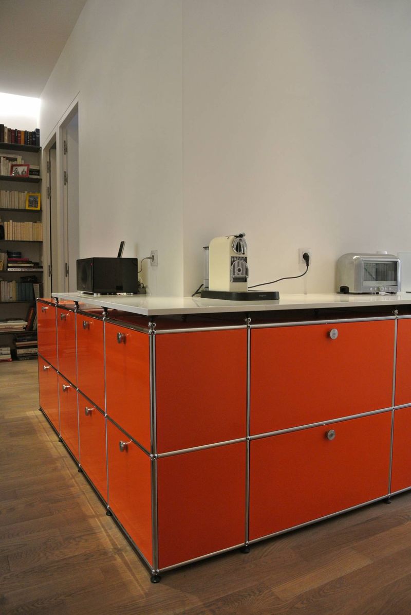 Aménagement de cuisine sur mesure à Lyon avec USM HALLER