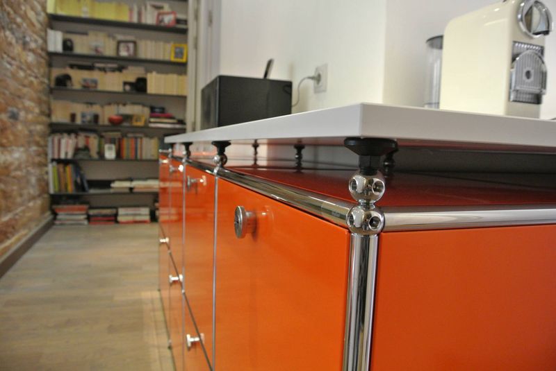 Aménagement de cuisine sur mesure à Lyon avec USM HALLER