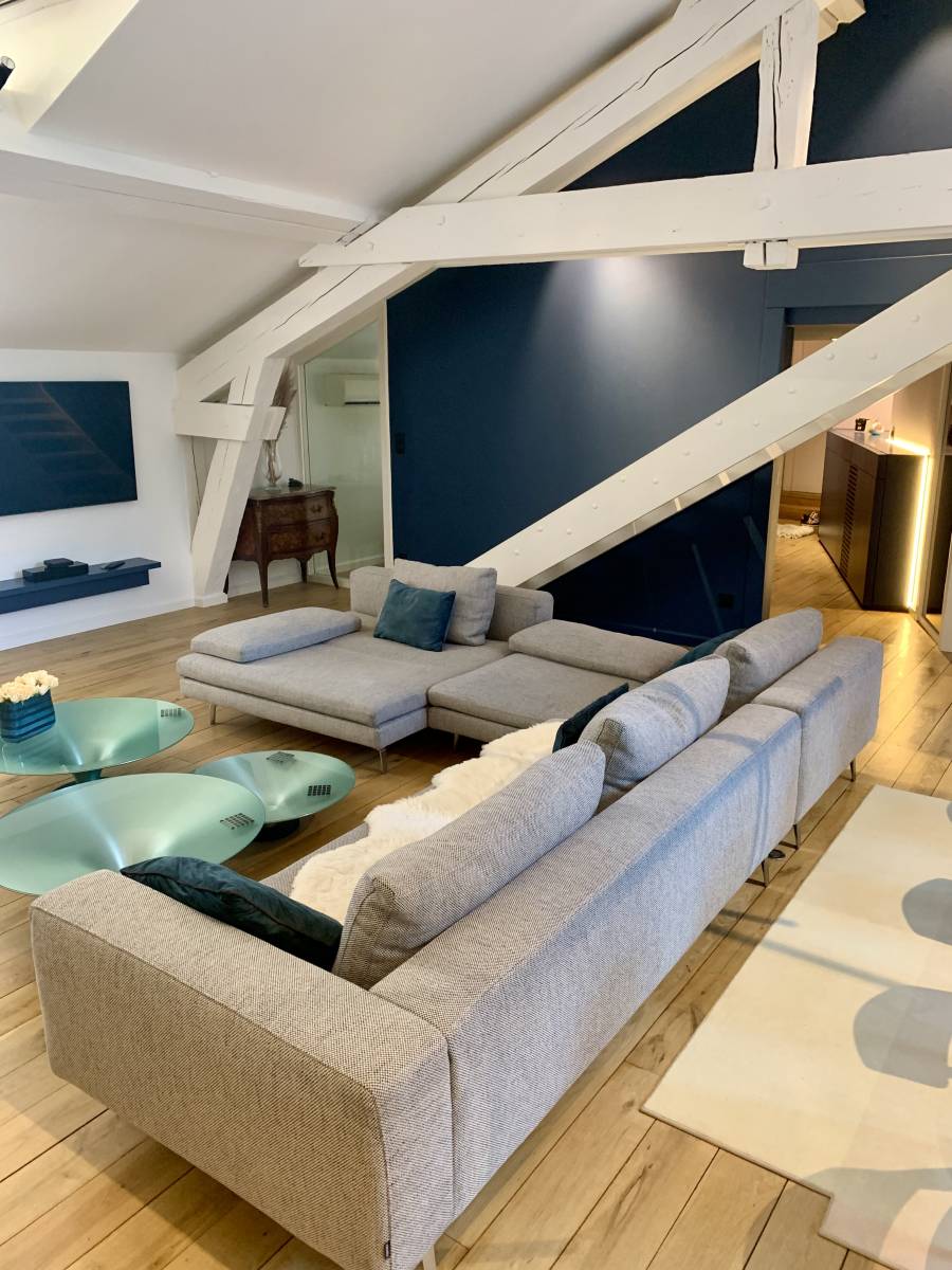 Décoration complète Loft design à Lyon 4ème par Arrivetz