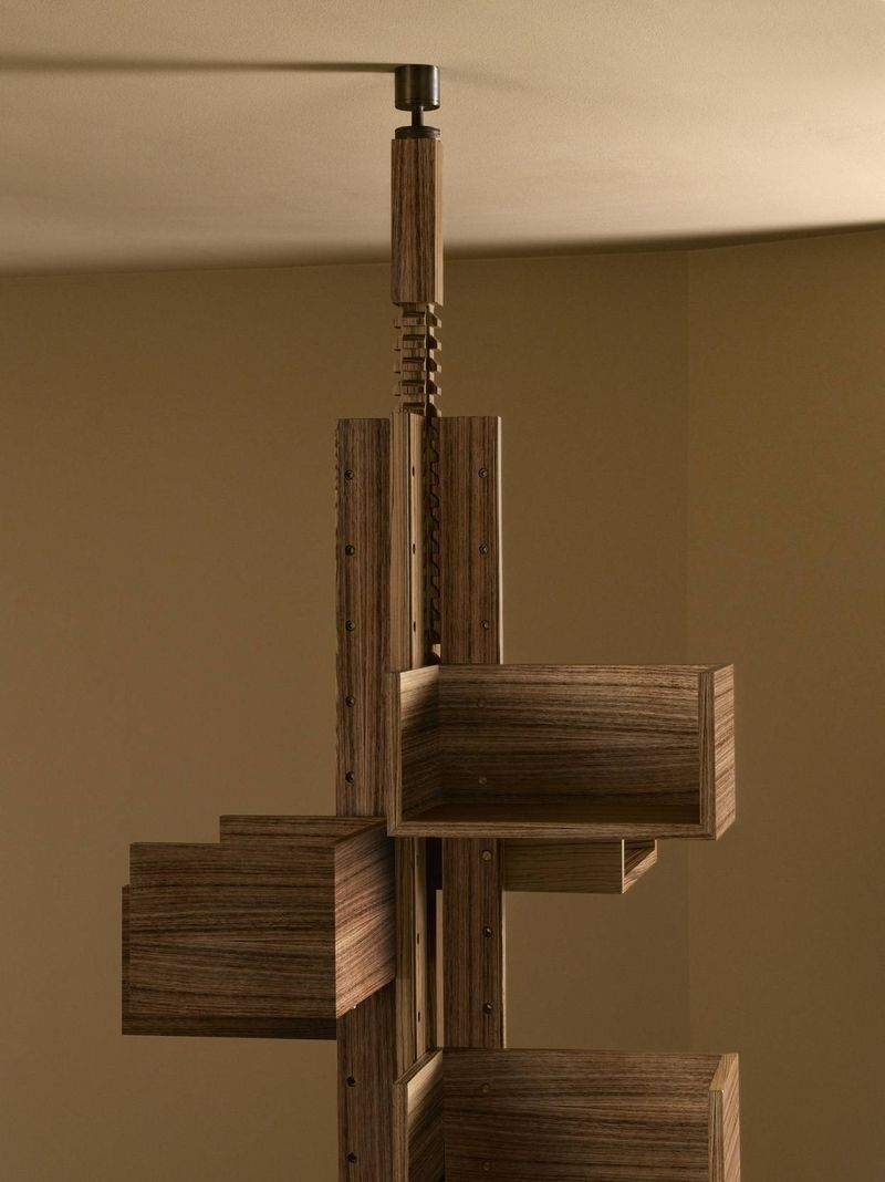 Bibliothèque Design et Sculpturale ALBERO avec Arrivetz Lyon