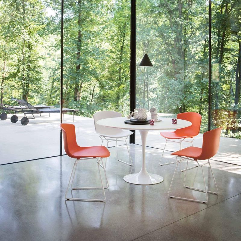 bertoia chaise plastique lyon