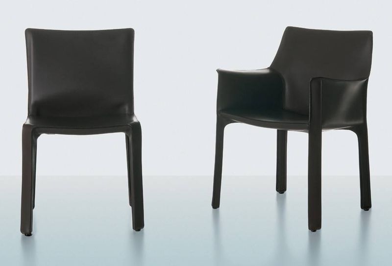 Petit fauteuil luxe sans ostentation CAB en magasin à Lyon