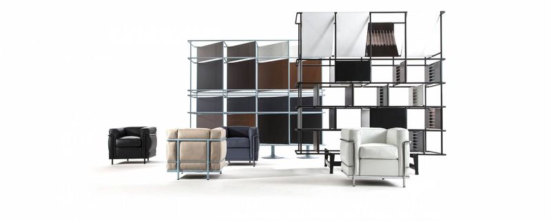 Fauteuil LC2 Arrivetz Lyon : Design Iconique en Cuir et Tissu