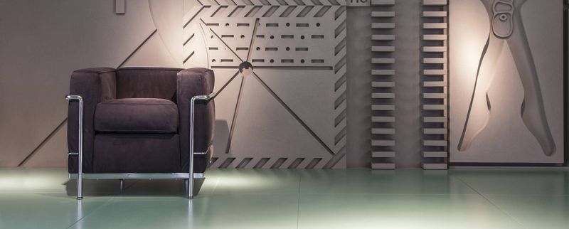 Fauteuil LC2 Arrivetz Lyon : Design Iconique en Cuir et Tissu