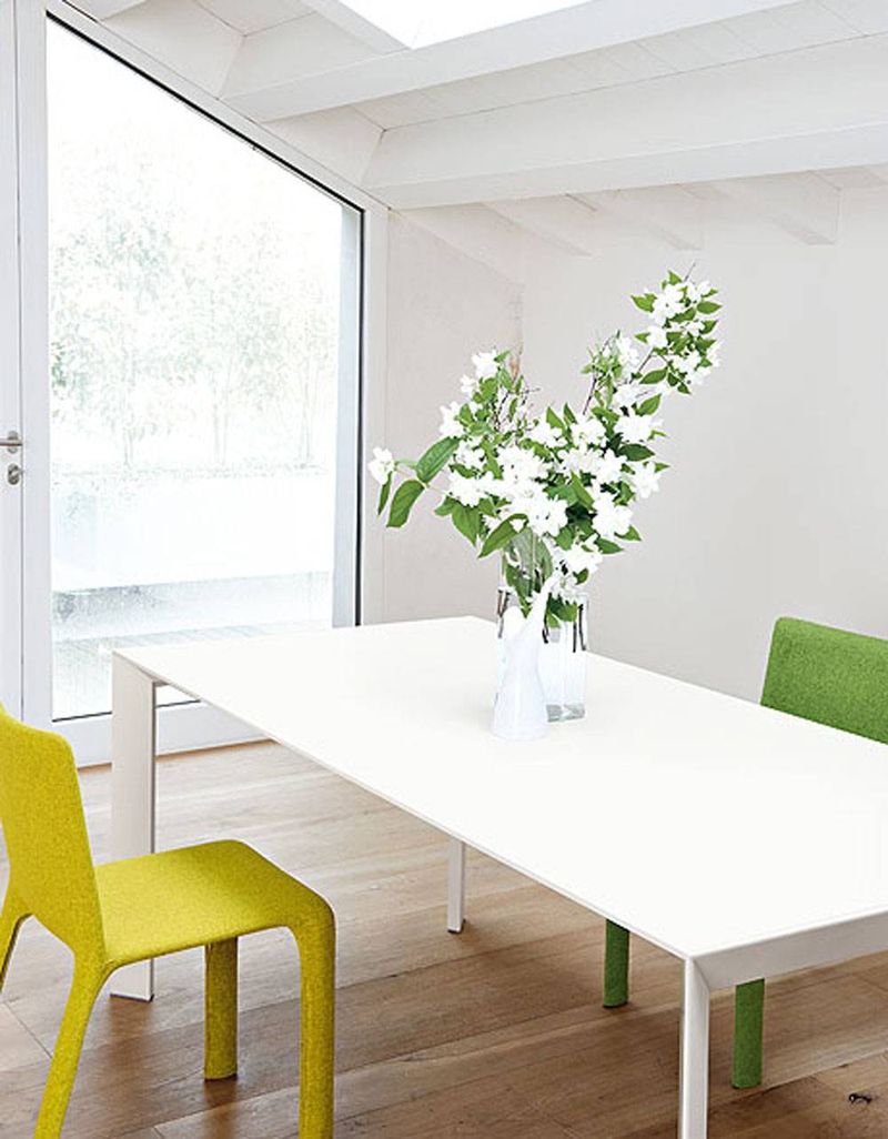 grande table contemporaine à megève