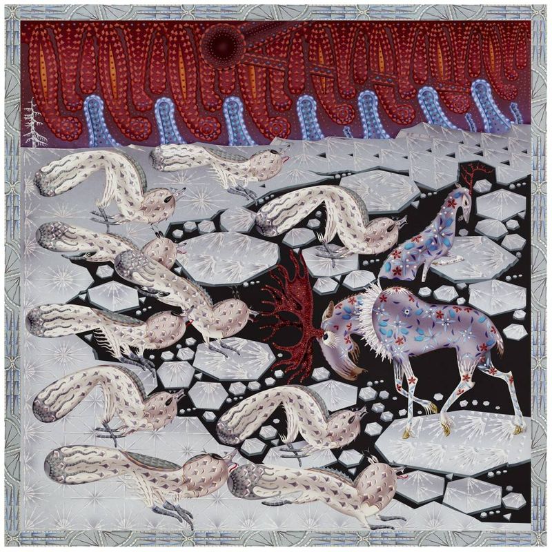 Tapis Design Moooi POLAR BYZANTINE par Klaus Haapaniemi à Lyon